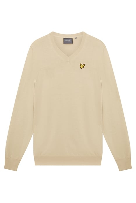 GOLF V NECK PULLOVER SAND DUNE 4