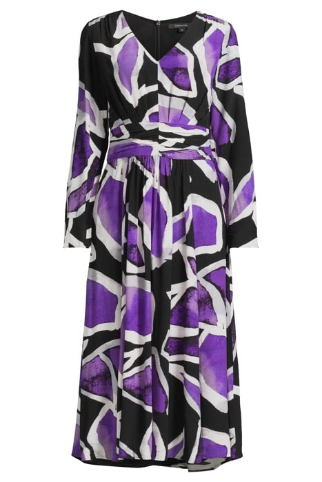 COMMA DRESSES GREY/BLACK 3