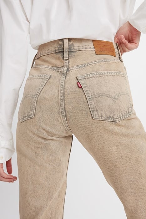 501 STRAIGHT JEANS BEIGE 6