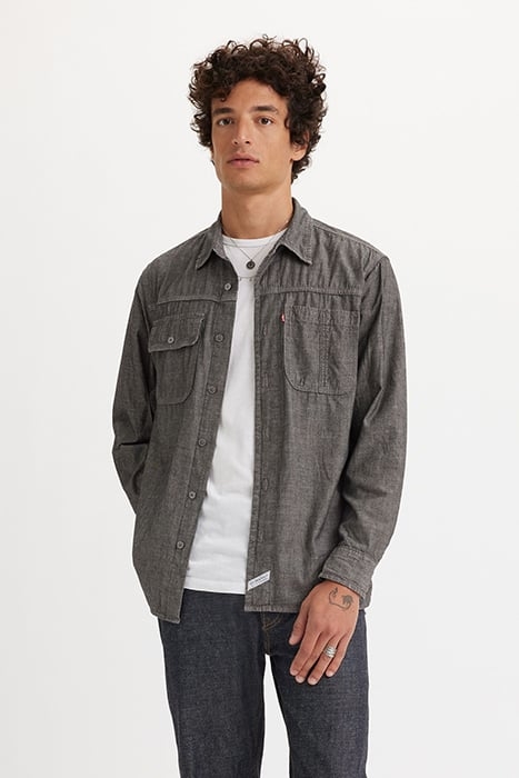 LS CASUAL SHIRT GREY 1