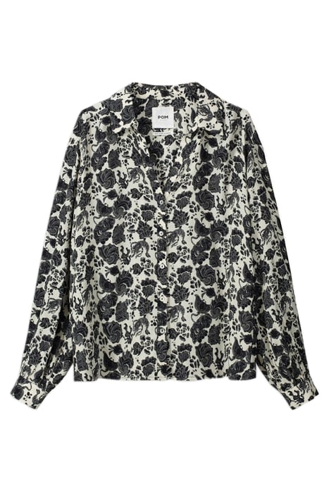 BLOUSE - OCEAN WORLD CRINKLE MULTI COLOUR 3