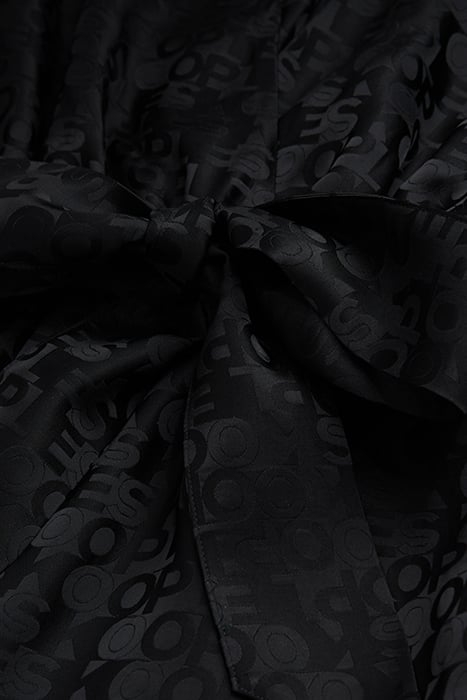 COMBINAISON PANTALON DECOLLETEE NOUEE A LA TAILLE BLACK 2