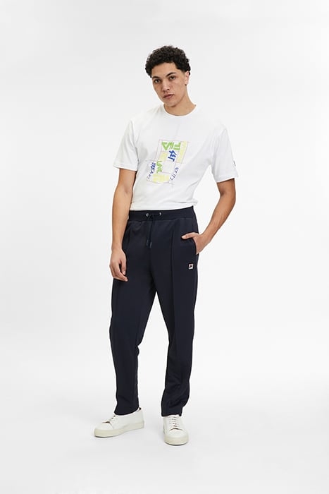 CIGARETTE FIT SWEATPANTS NAVY 3