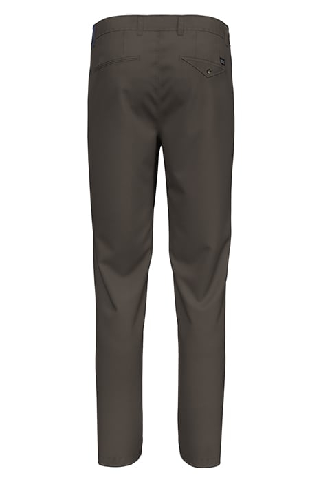 ESSENTIALS - MOTT SUPER SLIM-FIT STRETCH TWILL CHINO DARK TA 3