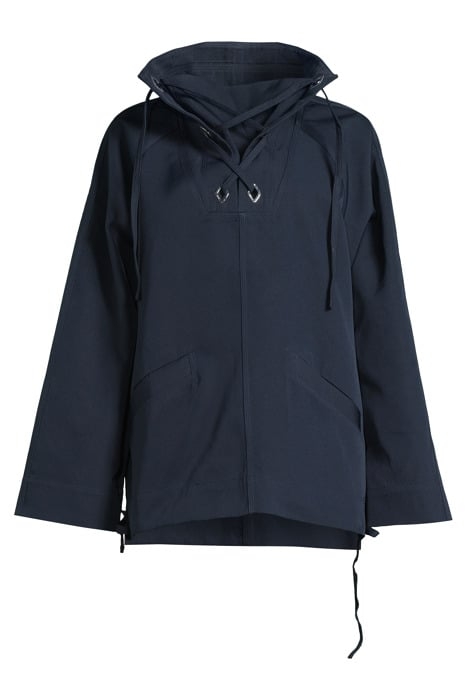 HEAVY TWILL OVERSIZE ANORAK SKY CAPTAIN 3