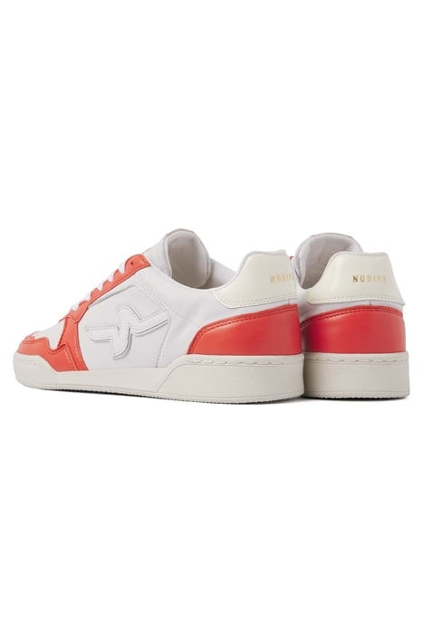 BLUEBERRY PULSE (M) WHITE LEATHER - ORANGE 3