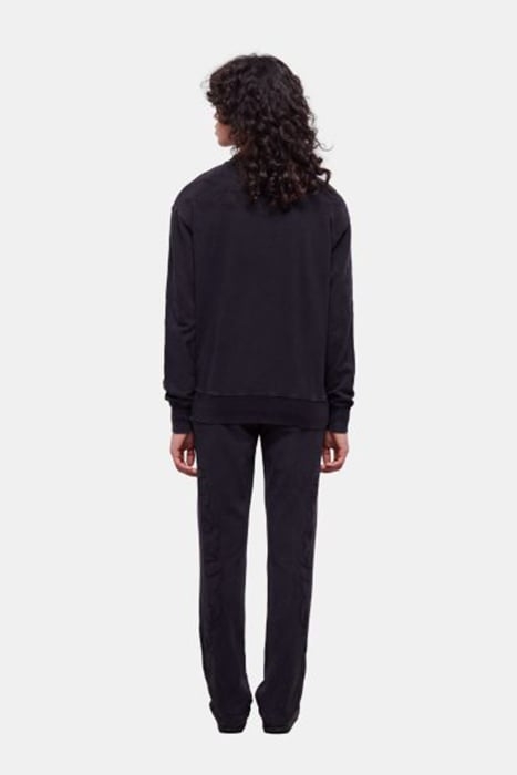 SWEAT WESTERN BLACK WASHED 2