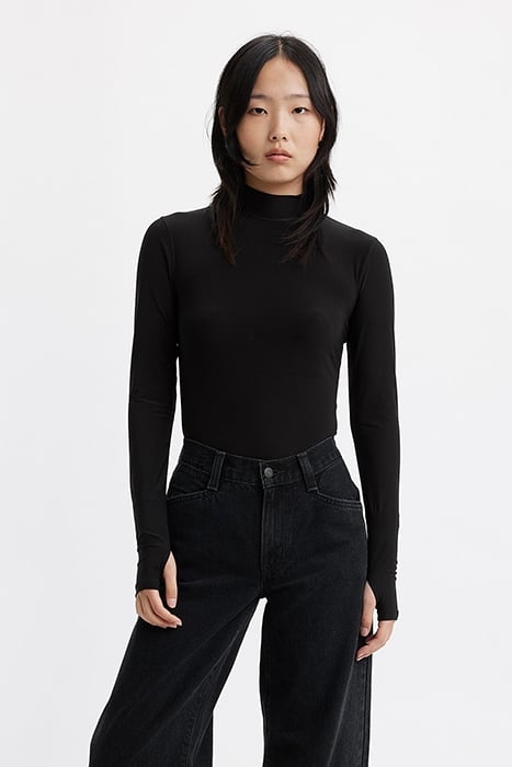 MAMMOTH LONG-SLEEVED TOP BLACK 1