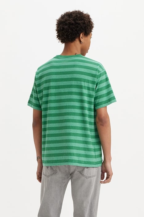 RED PRINTED T-SHIRT GREEN 2