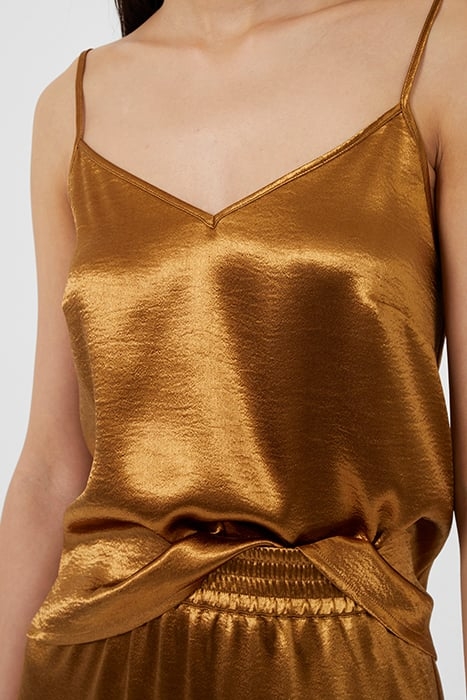 DENNEY SATIN CAMI BROWN 5