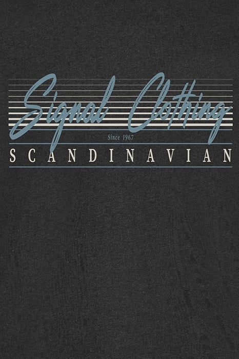 LIAMSI FRONT PRINT TEE+ BLACK 2