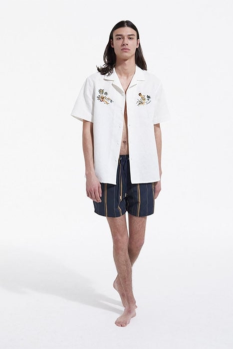 MAILLOT DE BAIN RAYE NAVY 3