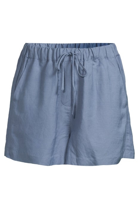 LINEN SHORTS BLUE 3