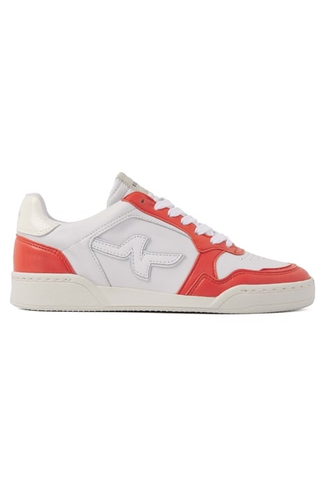 BLUEBERRY PULSE (M) WHITE LEATHER - ORANGE 1