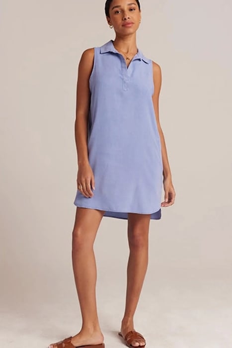 SLEEVELESS A-LINE DRESS PERI BLUE 1