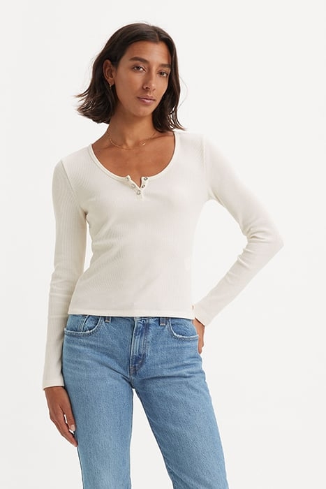 DRY LONG-SLEEVED TOP ECRU 4