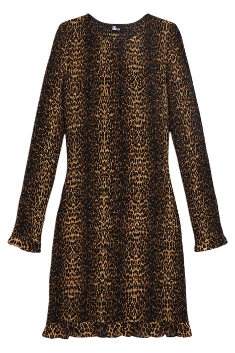 ROBE SMOCK STRIPY LEO LEOPARD 5