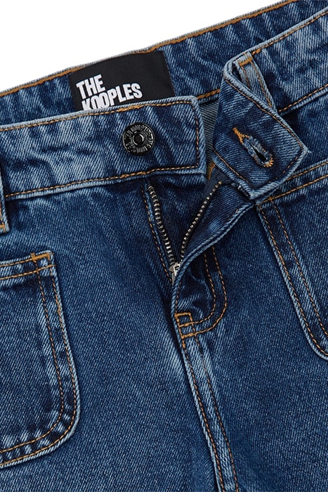 JEAN DENIM WIDE LEG BLUE DENIM 7