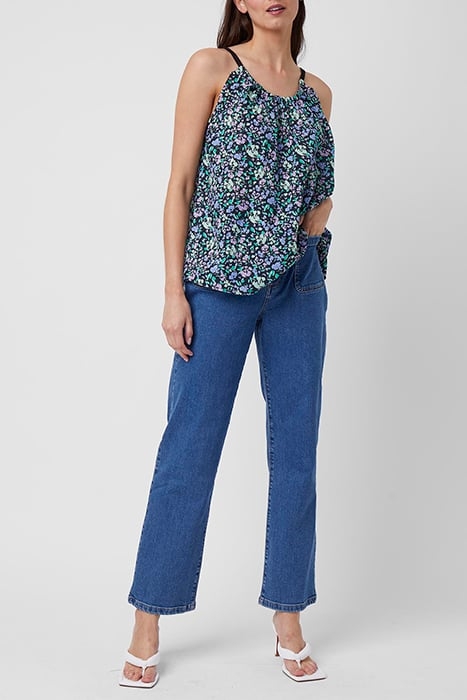 ZINNIA CTN L/LSS TOP BLACK 2