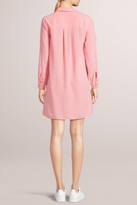 LONG SLEEVE A-LINE DRESS BLOSSOM PINK 2