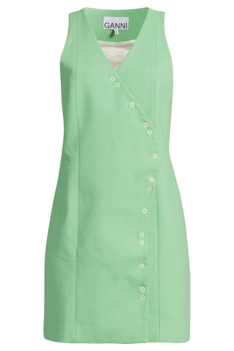 COTTON SUITING MINI DRESS PEAPOD 3