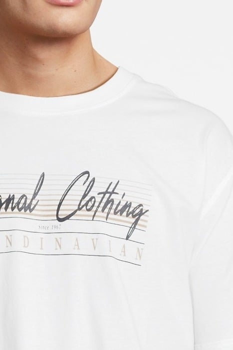 LIAMSI FRONT PRINT TEE+ WHITE 4