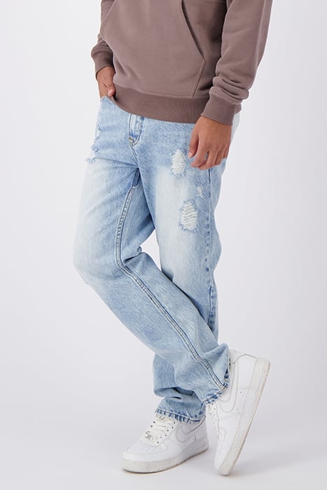 DAMAGED DENIM BLUE 1