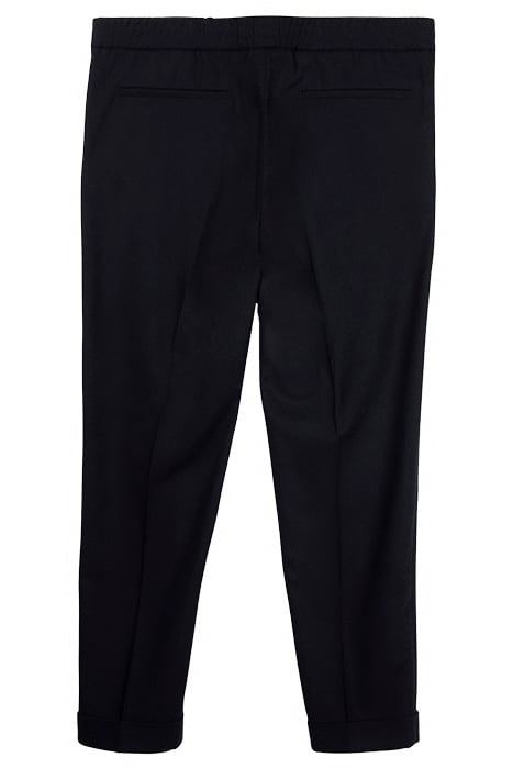 M. TERRY FLANNEL TROUSER BLACK 2