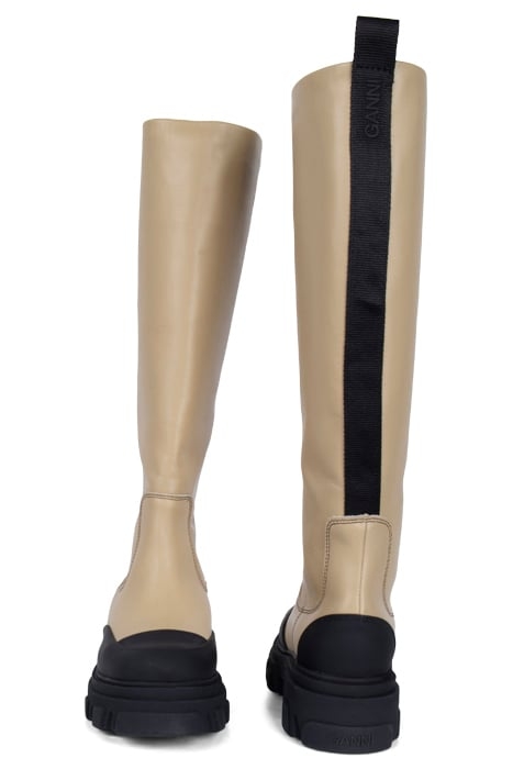 CLEATED HIGH TUBULAR BOOT SAND 2