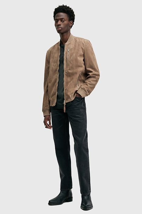 KEMBLE SUEDE BOMBER ACRE BROWN 3