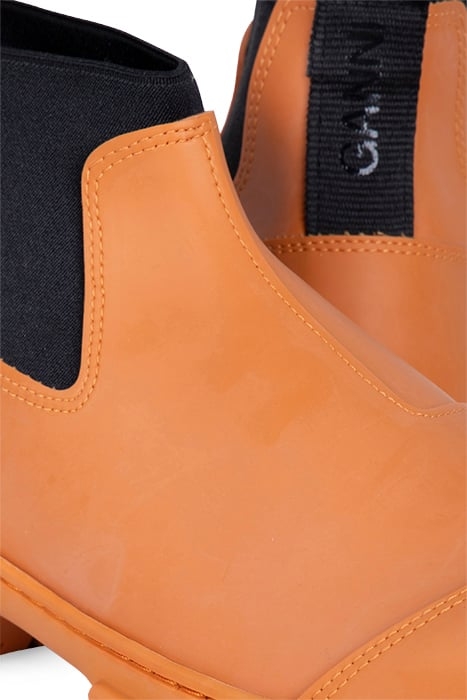 RECYCLED RUBBER CROP CITY BOOT VIBRANT ORANGE 4