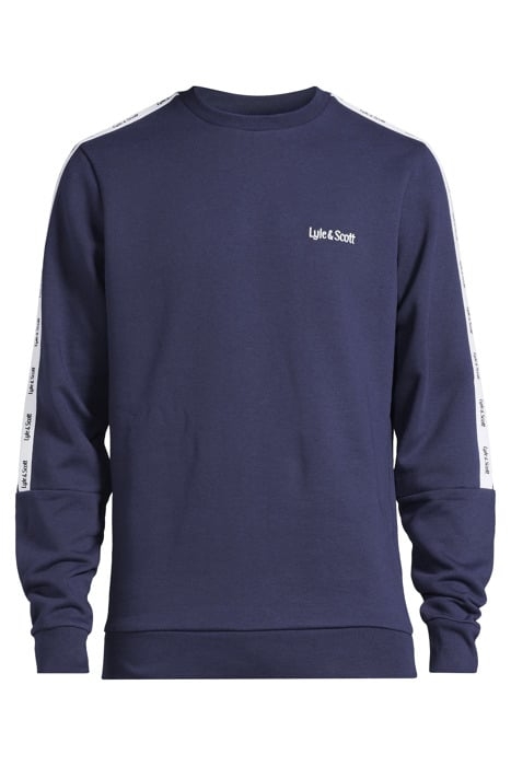 TAPE CREWNECK NAVY 3