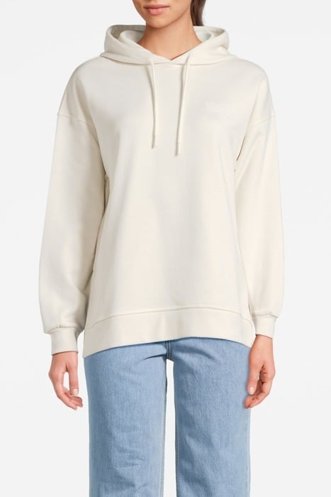 OVERSIZED HOODIE EGRET 1