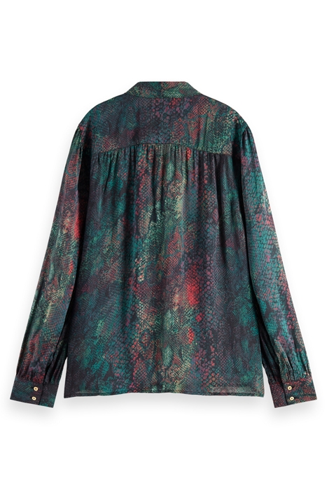 SHIRT WITH TIE NECK SNAKE 5