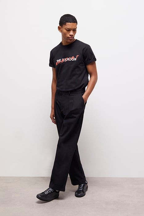 PANTALON SEUL A PINCES ET REVERS BLACK 4