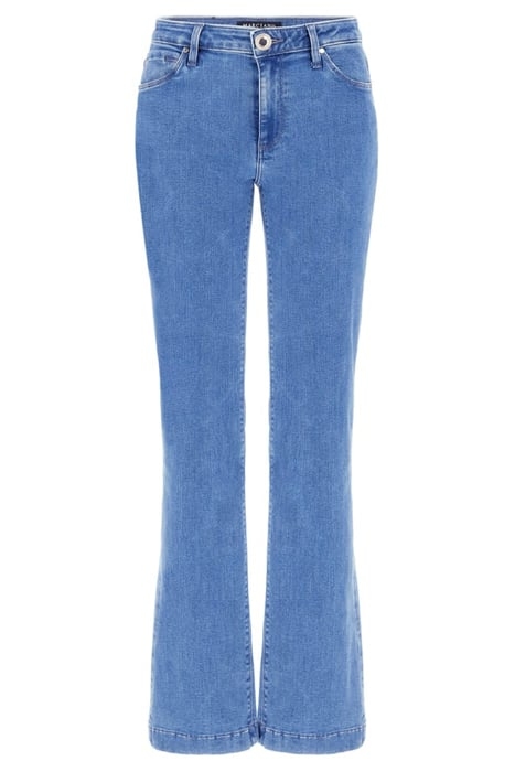 SEXY BOOT MARA DENIM LIGHTER FLARED BLUE 4