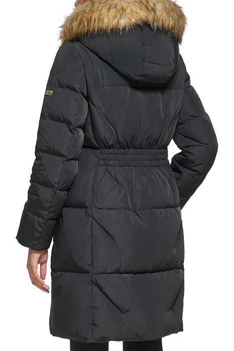 ZPFRT W/FUR DOWN JKT BLACK 2