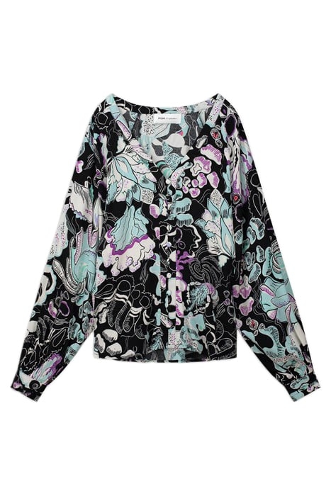 BLOUSE - ISLAND LIFE MULTI COLOUR 3