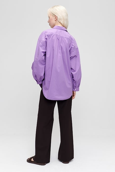 ELVI POPLIN SHIRT HEATHER 2