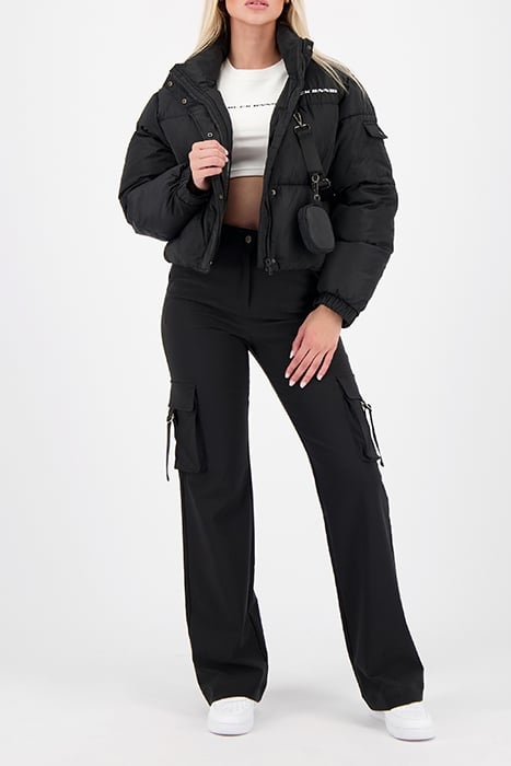 INITIAL BELT JACKET BLACK 3