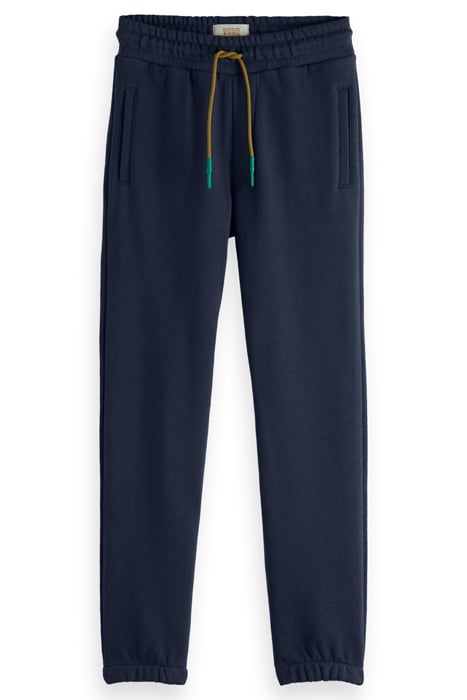 BOYS LOGO SWEATPANTS IN ORGANIC COTTON NIGHT 1