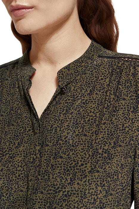 PRINTED JUMPSUIT LEOPARD SPOT GREEN 8