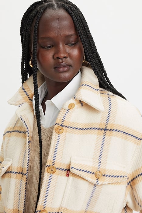 LOLA SHACKET IN BEIGE CHECK 5