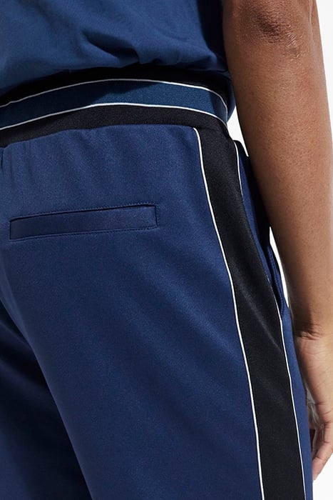 JOGGING AVEC BANDES CONTRASTEES ET PIPING NAVY 5