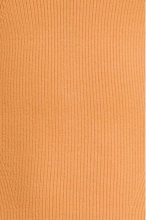 TINA-SQUARE KNITTED SWEATER ORANGE 5