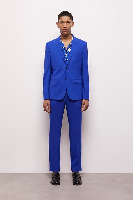 VESTE DE COSTUME COL TAILLEUR BLUE BRUT 2