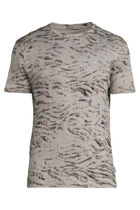 WARDS SS WATERCOLOR ZEBRA PRINT LINEN CR ASH 3