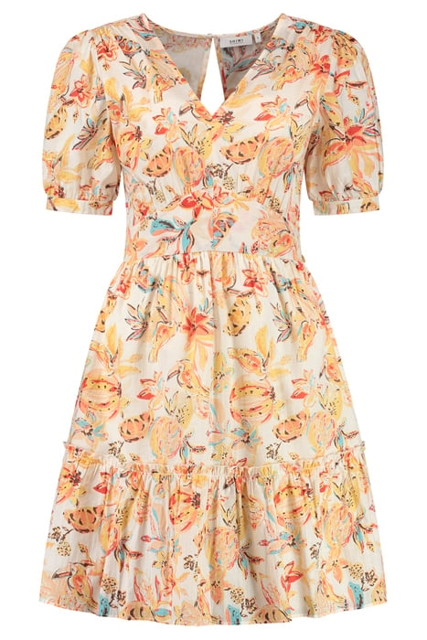 LADIES JAEL DRESS FRUITY BLUES ORANGE FRUITY BLUES 5