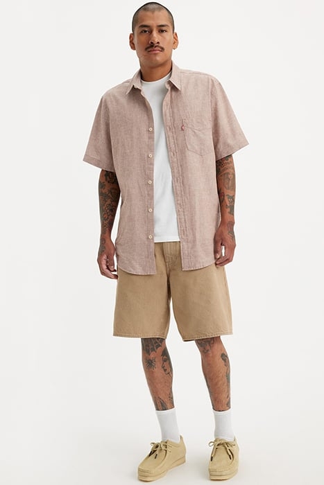 468 DENIM SHORT BEIGE 6