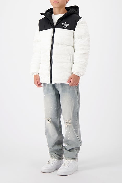 PEEK FREEZE PUFFER JACKET WHITE 3